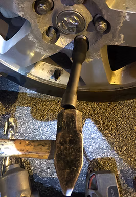 Stripped Lug Nut Removal